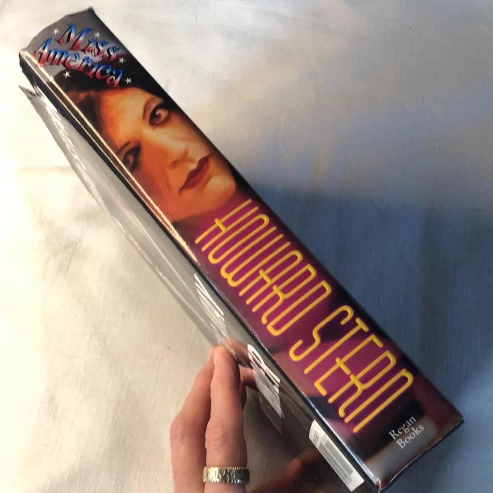 MISS AMERICA HOWARD STERN HARD OVER BOOK